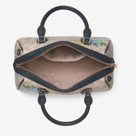 Kate Spade New York Spade Flower Flora Small Dolly Duffle Crossbody Purse - Picture 5 of 8